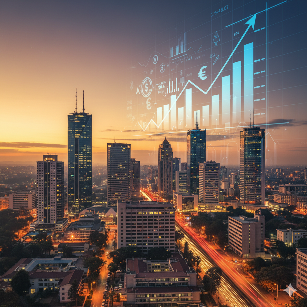A group of colleagues collaborating around a table with documents.